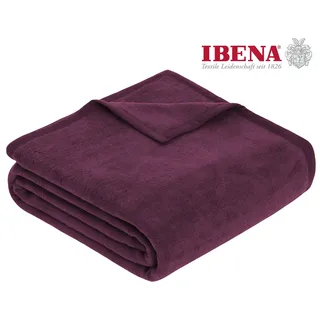 IBENA Kuscheldecke 150 x 200 cm Lila