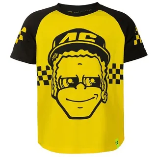 Vr46 Valentino Rossi 20 Kurzarm-t-shirt - Ochre - 8-9 Jahre
