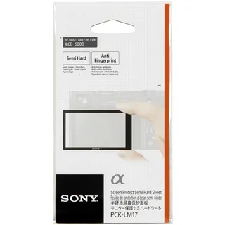 Sony PCK-LM17 Displayschutz Kameraschutz, Schwarz