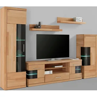 Home Affaire Wohnwand »Ribe Wohnwand Set-5 St.« Set, 5 Stk. tlg. Home affaire