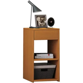 VCM Nachtschrank Sledo Maxi 35 x 35 x 65 cm Braun