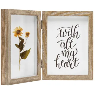 Afuly Holz Bilderrahmen 13x18 Doppelt Collage Fotorahmen 2 Teilig Mehrere Bilders Familie Hochzeit Geschenke