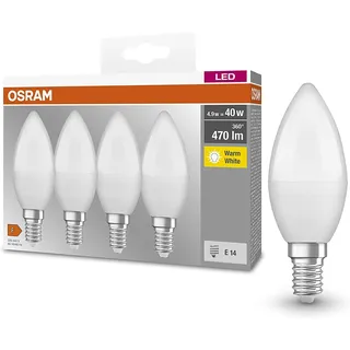 Osram LED Base Classic 4,9W E14 4er Pack (819474)