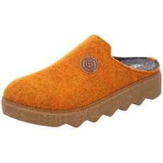 Bild Damen Hausschuhe Pantoffeln Softfilz Foggia 6120, Größe:41 EU, Farbe:Orange