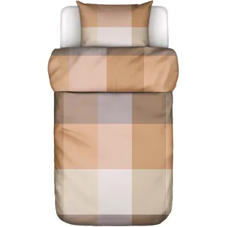 Marc O'Polo Bettwäsche »Erliv, 100% Bio-Baumwollperkal« 2 Stk. tlg., braun