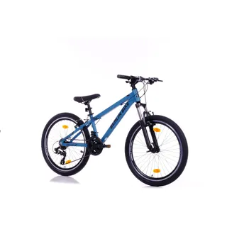 BERLIN BIKE Mountainbike 24 Zoll Mountainbike mit Aluminium-Rahmen -BLAU