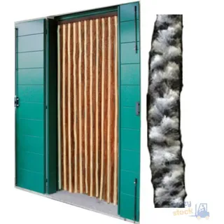 Andrighetti Tenda In Ciniglia Tinta 53 Grau 100 X 220 Cm