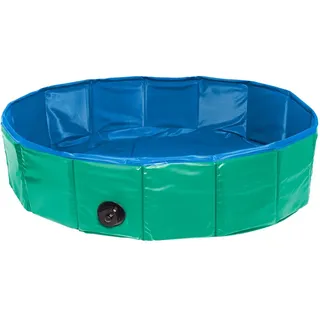 Flamingo Doggy Splash Hundepool - Green / Blue - 80 cm x 20 cm