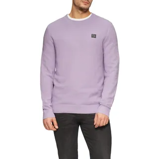 s.Oliver Herren 2157045 Pullover mit Logo-Patch (1er Pack)