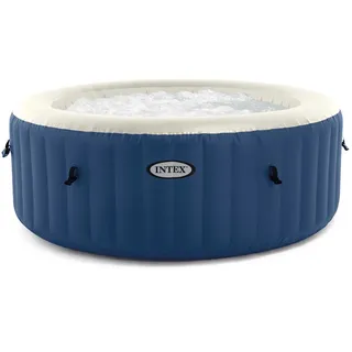 Intex PureSpa 28486 – aufblasbarer Whirlpool, rund, 4 Plätze, 100 Düsen, PVC, mehrfarbig, 180 x 66 cm