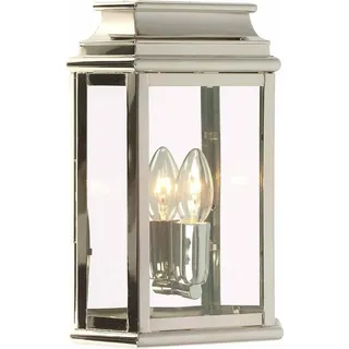 Elstead Lighting Elstead Lighting, Außenwandlampe St Martins Außen-Wandleuchte E27 Poliertes Nickel IP44