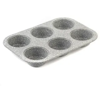 SALTER Marblestone Muffinform 6 Tassen