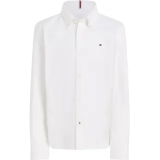 Tommy Hilfiger Oxford Langarmhemd - White 6 Jahre