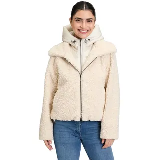 Amber & June »Plüschjacke mit abnehmbarem Westenteil«