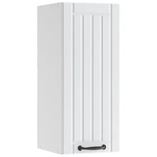 Vicco Badschrank Fame-Line Weiß Landhaus/Weiß 30 x 72 cm