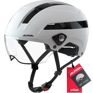 Alpina Soho Visor 51-56 cm Erwachsene white matt 2021