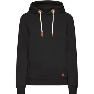 Kapuzenpullover OXMO "Hoodie OXMille", Damen, Gr. XL, schwarz, Obermaterial: 55% Polyester PES. 45% Baumwolle CO., Pullover Kapuzenpullover