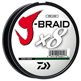 Daiwa J-Braid Grand 8X Ersatzspule, 277 m, Dunkelgrün