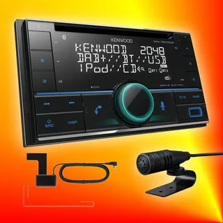 Kenwood DPX-7200DAB Autoradio, Schwarz