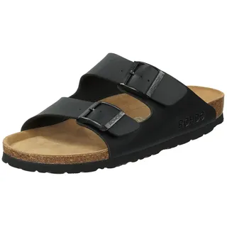 ROHDE Herren, Männer, Sandalen,verbandschuhe,Therapie-Sandalen,Klett-Hausschuhe,SCHWARZ,42 EU / 8 UK