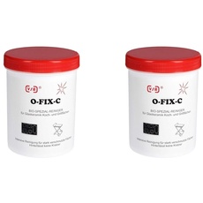 VSR 8000400610 O-Fix-C Spezialreiniger Glaskeramik-Kochfelder, Grillflächen und Keramikspülen, 250 g Dose (Packung mit 2)