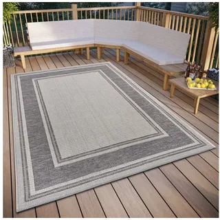 HANSE HOME Cast Outdoor-Teppich 63 x 120 cm Beige/Grau