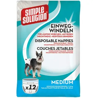 SIMPLE SOLUTION Hundewindeln Größe M