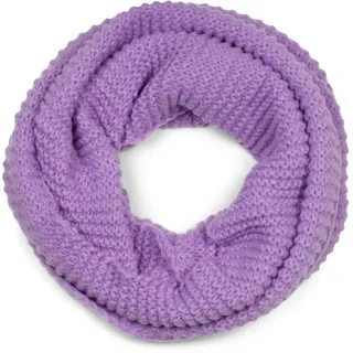 Stylebreaker "Strick Loop Wellenmuster", 1 Stk., flieder