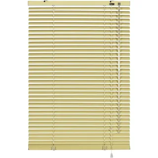 Aluminium-Jalousie 25 mm 140 x 175 cm beige