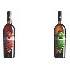 Belsazar Vermouth Red Wermut (1 X 0.75 L) & Dry Vermouth, Trockener Wermut aus dem Schwarzwald, Aperitif (1 x 0,75 l)