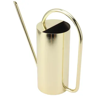 Gießkanne, Rostfrei, Tragbar, mit Langem Auslauf, Gießkanne für den Garten (Gold)