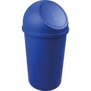 helit H2401234 - Push-Abfallbehälter „the flip“ 25 L, blau