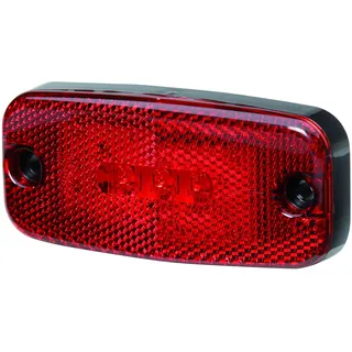 Hella VALUEFIT Schlussleuchte - LED - 12V / 24V - Anbau | Lichtscheibenfarbe: rot - Kabel: 480mm - Stecker: offene Kabelenden - links/rechts - Menge: 1 - 2TM 357 008-021