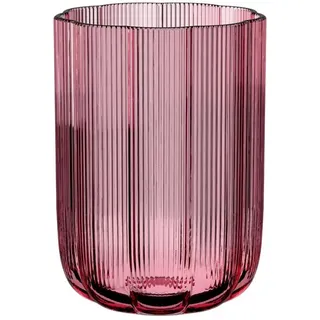 Villeroy & Boch – Fleur Gifts Vase, Höhe: ca. 22,5 cm, Lila, Florale Glasvase für ausdrucksstarke Arrangements, Hochwertiges Glas