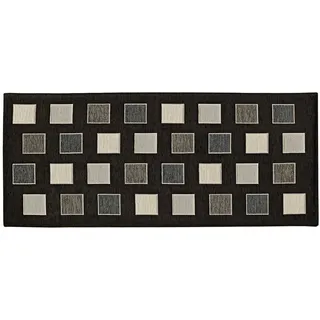 BIANCHERIAWEB Teppichläufer für Küche, rutschfest, waschbar, Design Suardi