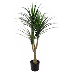 Bild Kunstbaum »Palme Dracena im Topf künstlich Pflanze Dracenapalme Zimmerpflanzen«, Zimmerpalme Grünpflanzen Kunstpflanze Drachenbaum Pflanze Palme, grün