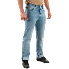 Levi's Herren 501 Original Fit Jeans, Glassy Waves, 30W / 32L