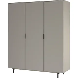 Germania Kleiderschrank Tomino 158 x 190 cm Dekor Grau