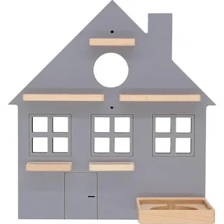 BOARTI Kinderregal Haus grau
