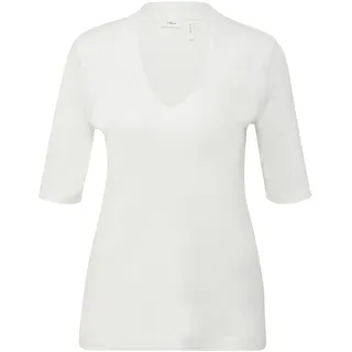 s.Oliver Damen 10.2.20.12.130.2122592 T-Shirt, 200 creme, 42