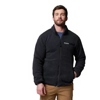 Columbia Rugged RidgeTM High Pile Fleece Mit Durchgehendem Reißverschluss - Black - L