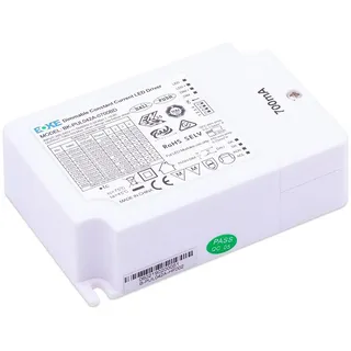 LED Treiber 42W 3-84V 0.25-0.7A IP20 dimmbar DALI / 1-10V / PUSH, BOKE BK-PUL042...