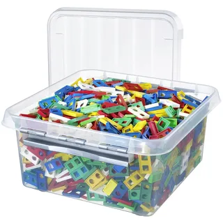 Aufbewahrungsbox Q-line 39 x 18 x 38 cm 1-tlg. transparent