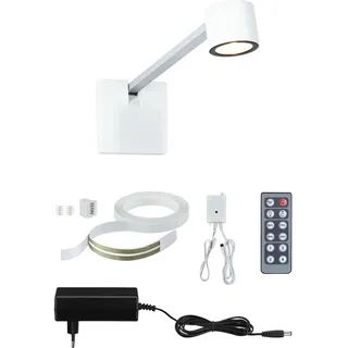 Paulmann LED Bilderleuchte Adelia 1, Stk., Warmweiß dimmbar, grau