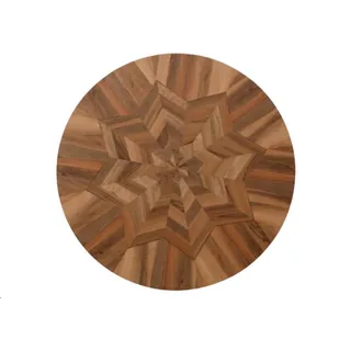 Esstisch Rundtisch Holztisch Familientisch Speisetisch Designertisch Runder - Braun