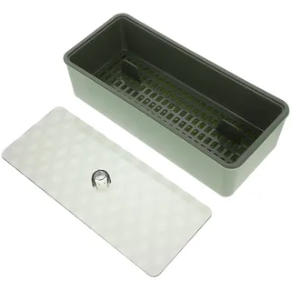 Generisch Besteckbox Utensilienbox Haushaltsutensilienkasten Besteckkasten Deckel Kasten Aufbewahrungsbox Flach Besteck
