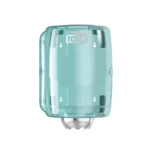 TORK 659000 Performance Papierhandtuchspender Kunststoff Weiß, Türkis 1 Stück