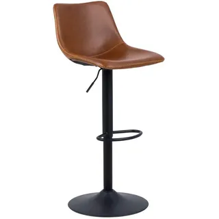 Mid.you Barhocker , Braun , Textil , 47x110x51 cm , Esszimmer, Stühle, Hocker