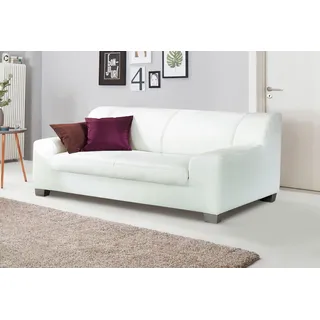 DOMO. collection DOMO collection 3-Sitzer »Amando zeitlos und modern, komfortabel,« in vielen Bezugsvarianten, auch in Leder, weiß