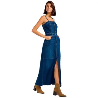 LEE Maxi Langes Kleid - Dark Fusion, M